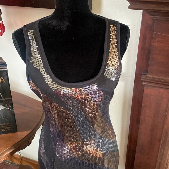 🦊Nikibiki sequin front dress. Giving material. But I think runs on small size - Picture 1 of 4